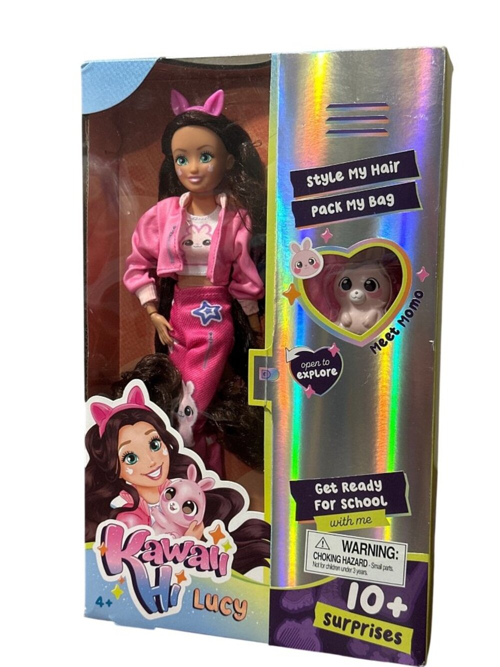 Kawaii Hi Lucy Fashion Doll with Pet Momo Simba Toys